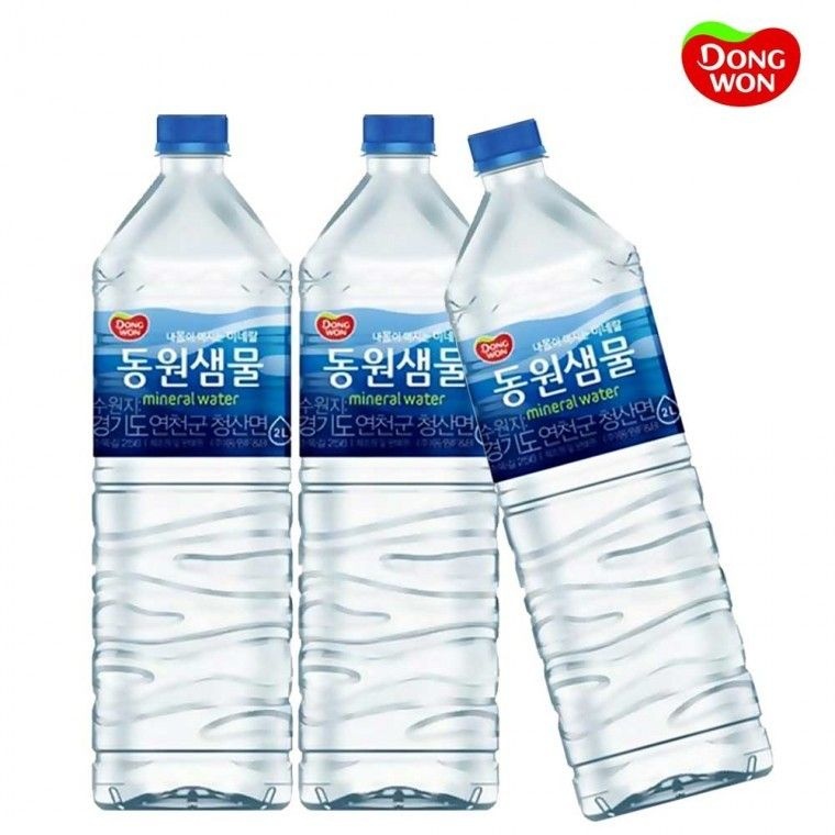 동원 동원샘물 2L X 6개 생수2L 안전한생수 생수배달 물 암반수 미네랄워터 심층수