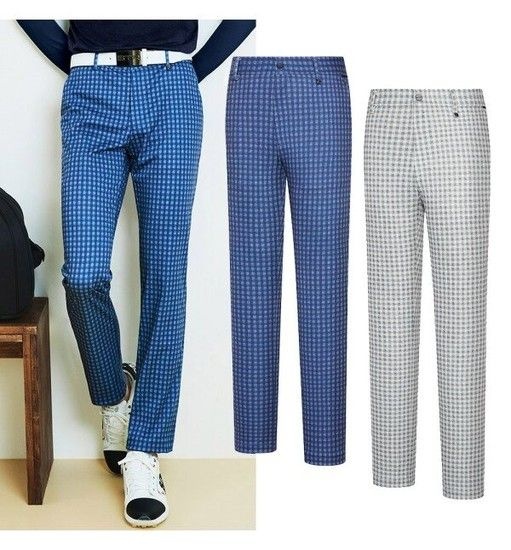 비티알 남성 봄 스판 분또 밴딩 골프바지 크리오(S)(남) BTP9141M