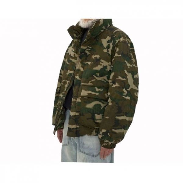 파르티멘토 Camouflage Puffer Padding Khaki 3602804