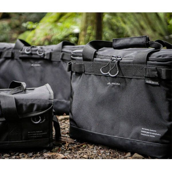 [해외] 아노바 멀티 기어박스 L 블랙 에디션 캠핑 수납 가방 AN035