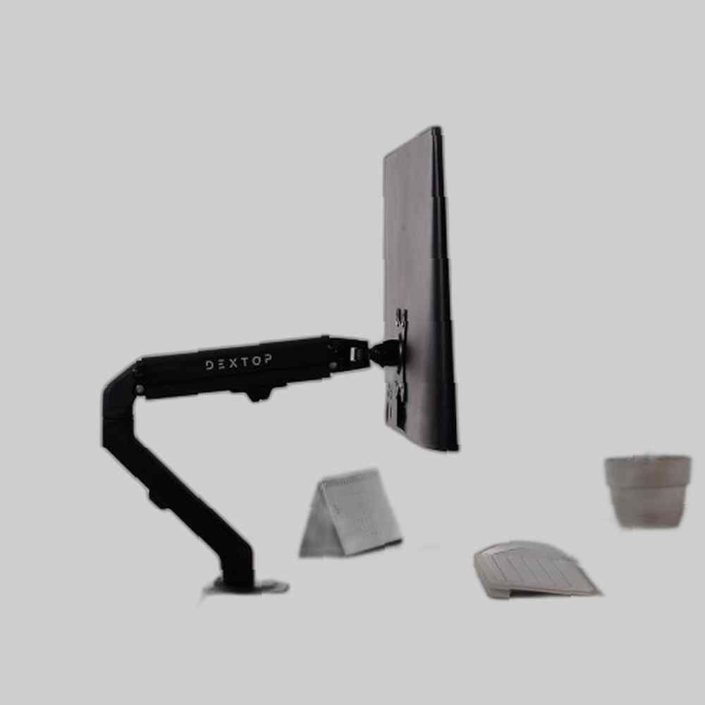 (re)DEXTOP 싱글 모니터암 MS27S 17~27인 치모니터/모니터팔 카피어랜드 부품 소모품 자재 파츠