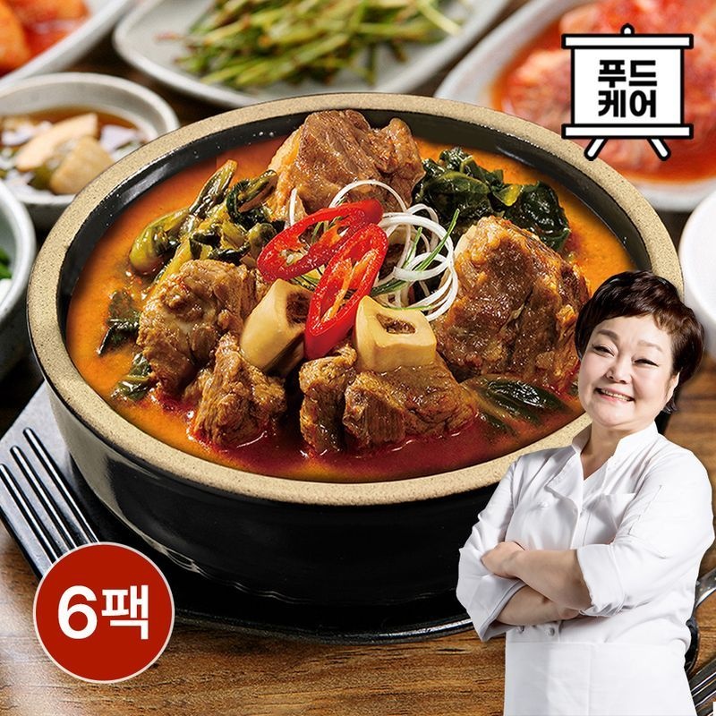 빅마마이혜정 든든한끼 얼큰우거지갈비탕 500g 6팩[34210391]