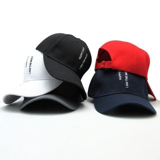 [ME5JOON3_61_61]자수모자 여름모자 남여공용 해피데이