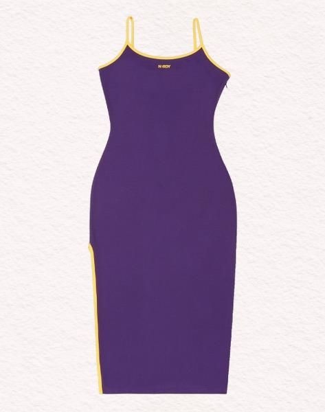 널디 NDY 우먼스 트랙 롱 드레스 딥퍼플 PNEU24TS1353 303165