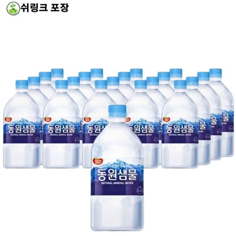동원 F&B [동원] 동원샘물 300ml x 80병 생수 물