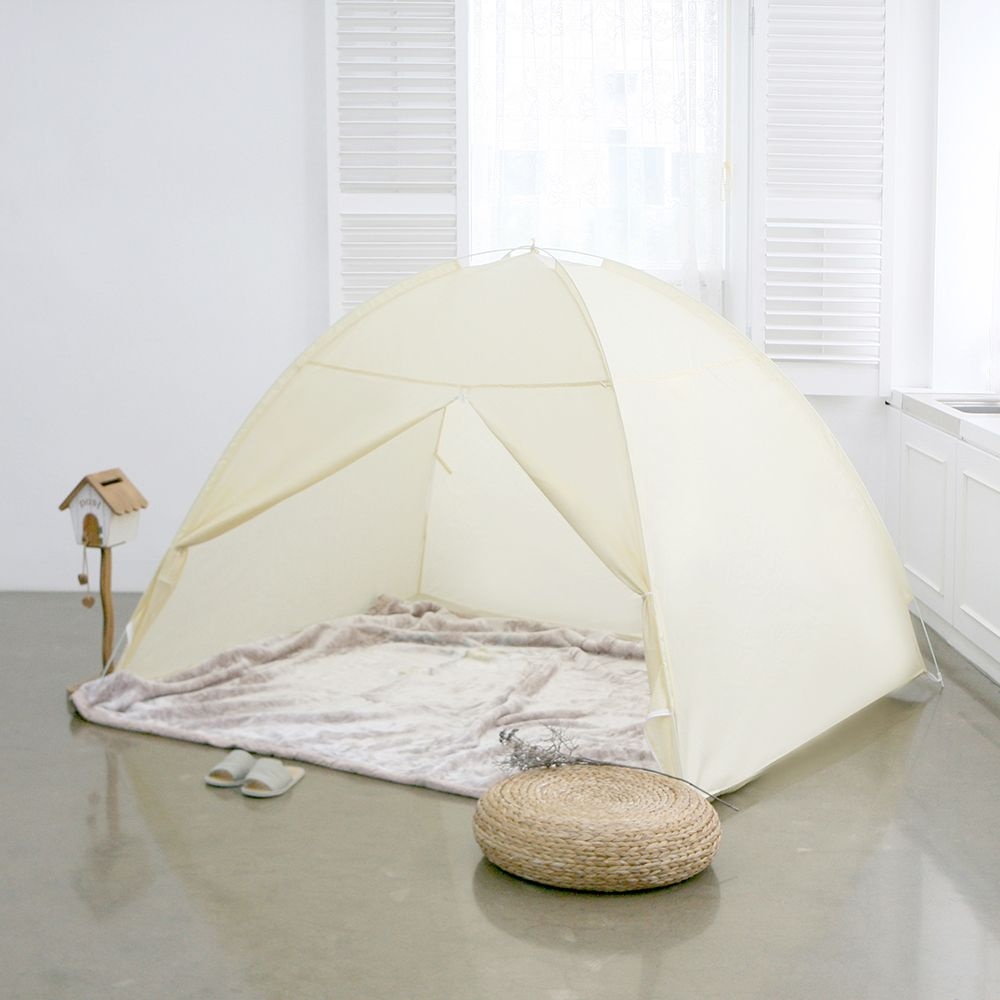 따시방 원터치 난방 방풍 텐트 중대 3인 간편설치 가성비 난방텐트 101143