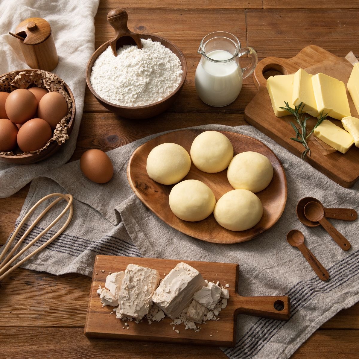 내일 밀크앤허니 모닝빵 생지 2.52kg 외 냉동 크로아상 깨찰빵 소금빵 식빵