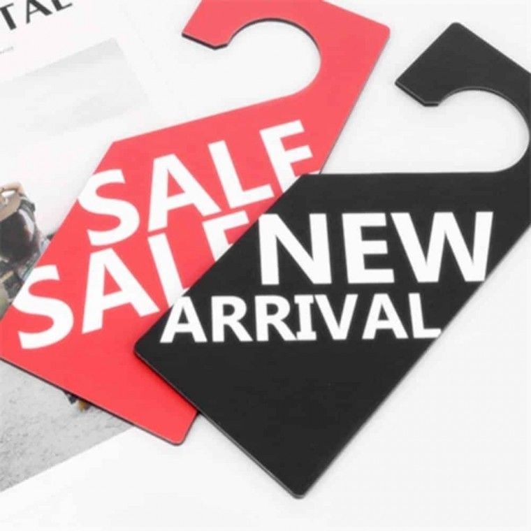 걸이형 에누리 사인 팻말 걸이형표지판 시선집중효과 사인보드