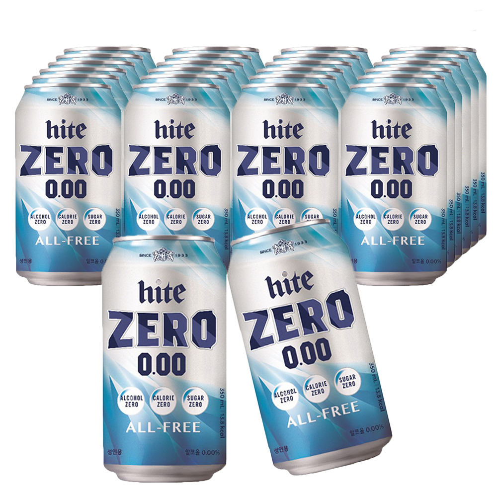 하이트제로 350ml X 24캔 무알콜맥주맛음료