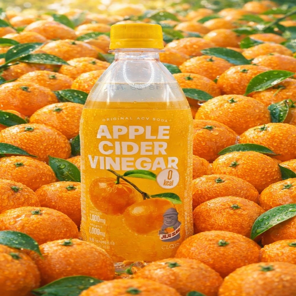 클룹 애사비 소다 제주감귤 제로 500ml 24개