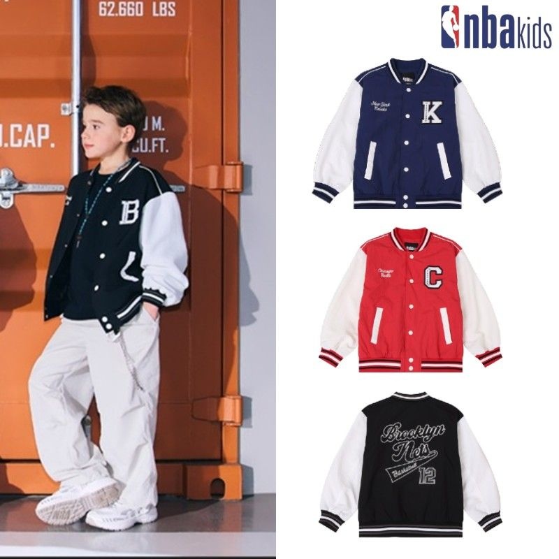 NBA키즈 팀플레이 바시티 점퍼