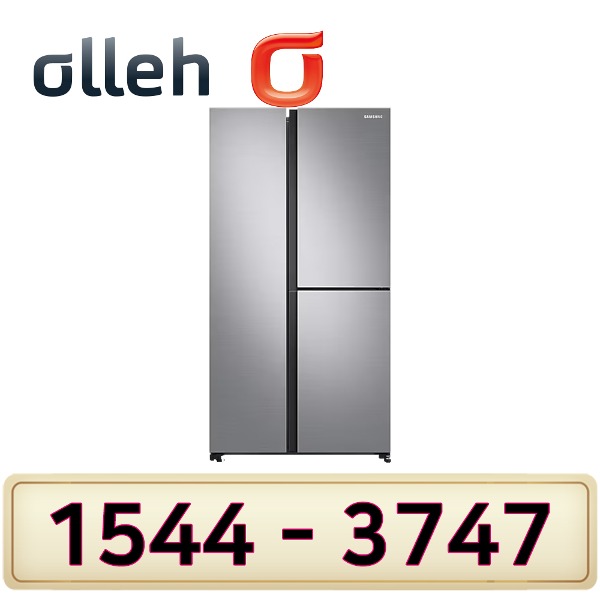 삼성전자 양문형냉장고 846L 메탈 RS84B5041M9 KT인터넷가입 설치