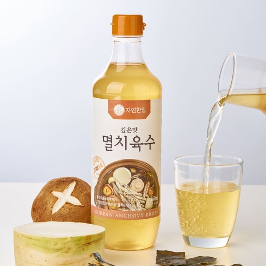 자연한입 20배 농축 멸치육수 860ml 3개