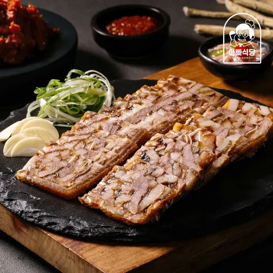 [아빠식당] 황기품은 족발편육 200g X 3팩 (+새우젓 3팩 증정)