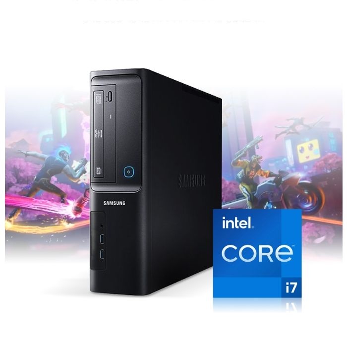 삼성 슬림 PC DB400S i7-8700 16/500GB Win11 중고 데스크탑K