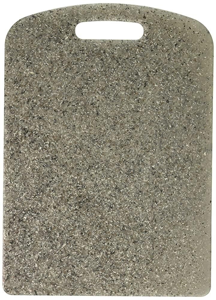 [해외] Dexas 412-55 둥근 모서리가 있는 슈퍼 보드 도마, 헤비 컬러, 25.4 x 3.5cm(10 1 3인치), 화강암