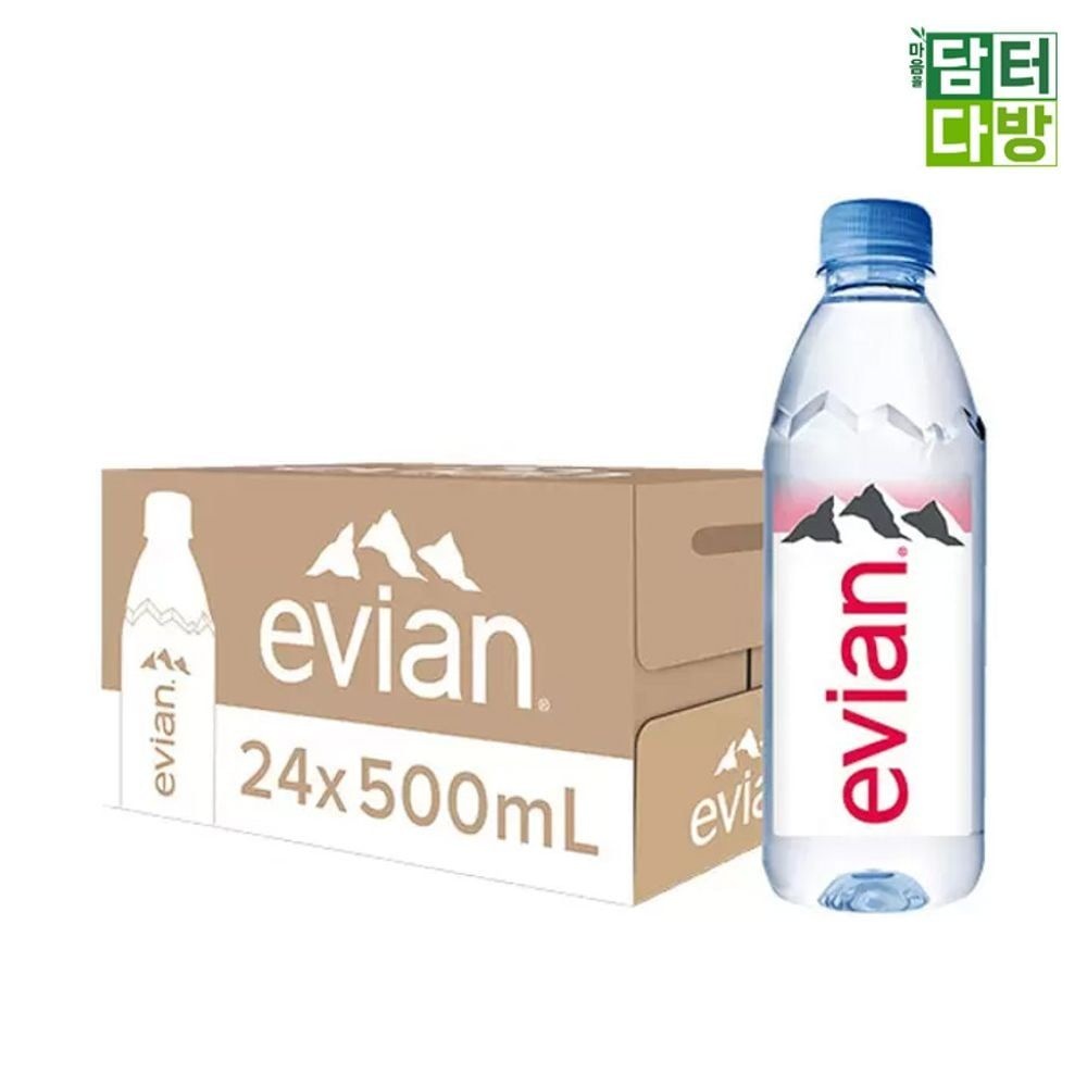 에비앙 천연광천수 x 24 500ml