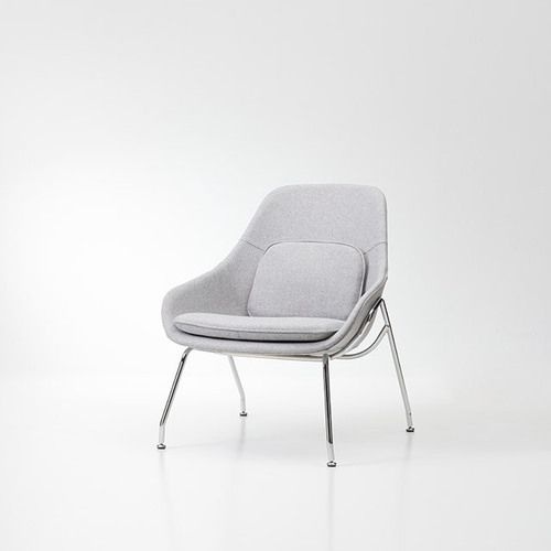 일인쇼파의자 카페 독서 파스텔 고급 패브릭 소파