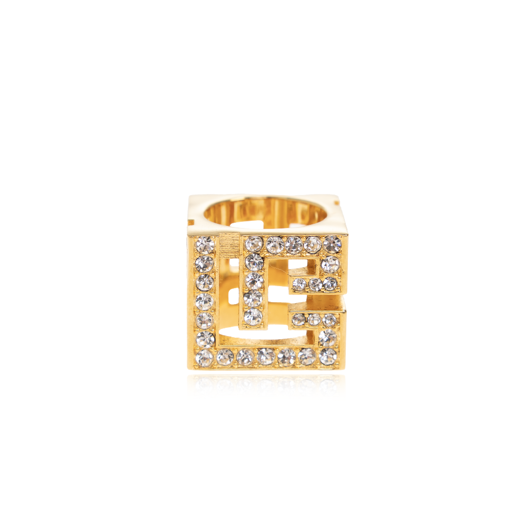 발망  Ring with shimmering 크리스탈 GN1XR583MBASXC9 T