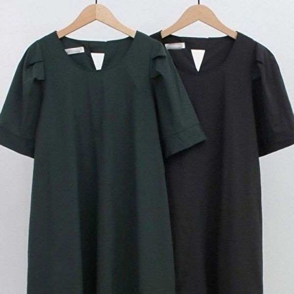 여성큰옷 빅사이즈미시옷 원피스 305L091S 백오픈 버 (KYR-WD8CBDC)