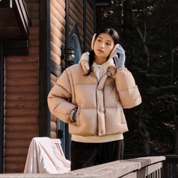 K2 [AK수원점] [K2] 골든K95 베이글 FLEX 겨울 여성 숏패딩 다운자켓