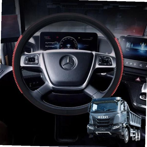 바이미 화물차 이베코 티웨이덤프 입체 실리콘 핸들커버 4D