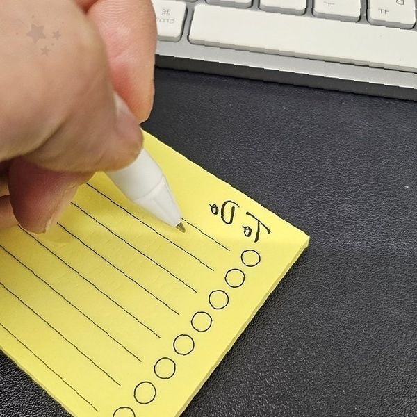 송마트협력사 업무 관리 점착 메모장 사무실용 할일 정리 노트 책상 체크 리스트 작성 도구