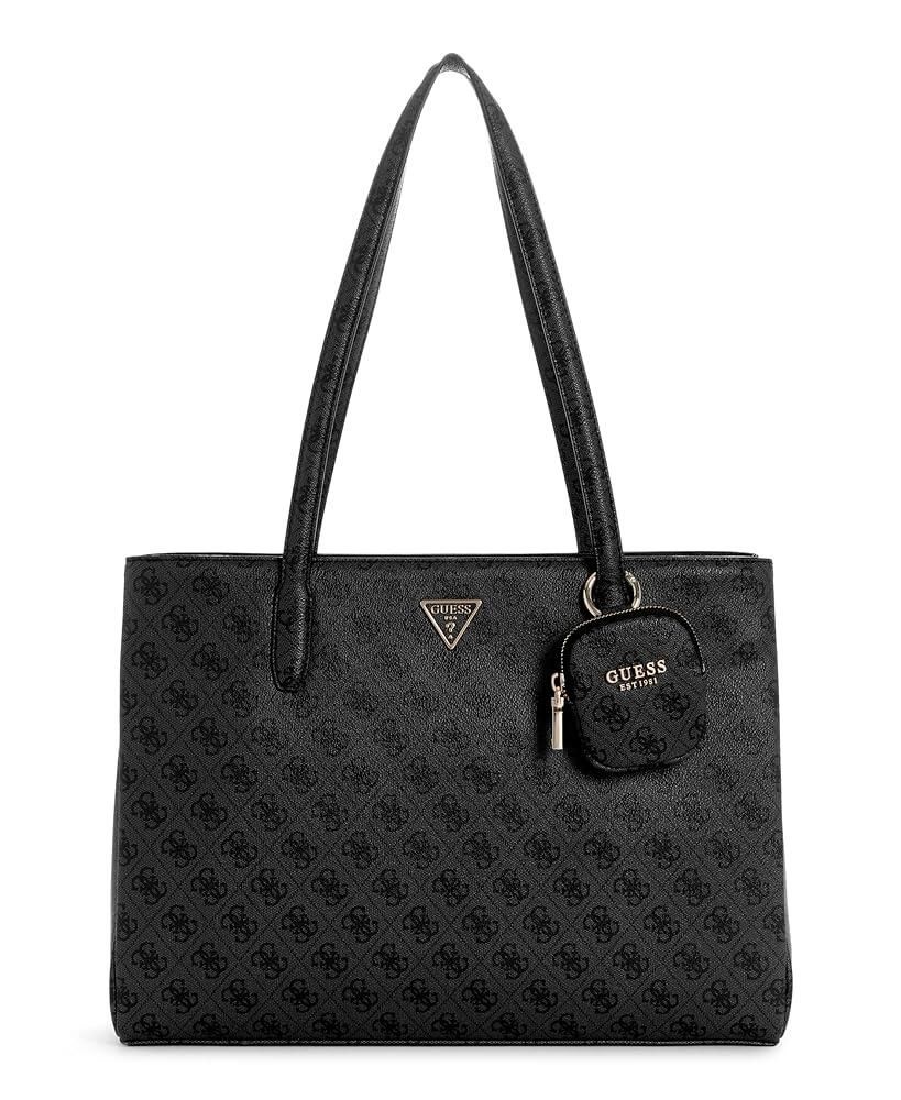 게스 여성용 파워 플레이 테크 토트 Coal 로고 원사이즈 그외 각종 470794