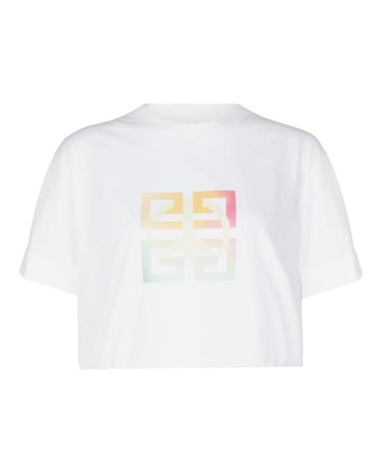 지방시 반팔 티셔츠 BW709X 3Z9Y 100 10002 L White