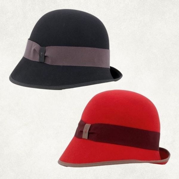 고급스럽고 세련된 닥스 DAKS[안지올로프라스코니] 포인트띠 벙거지 AF27WBF002 선물