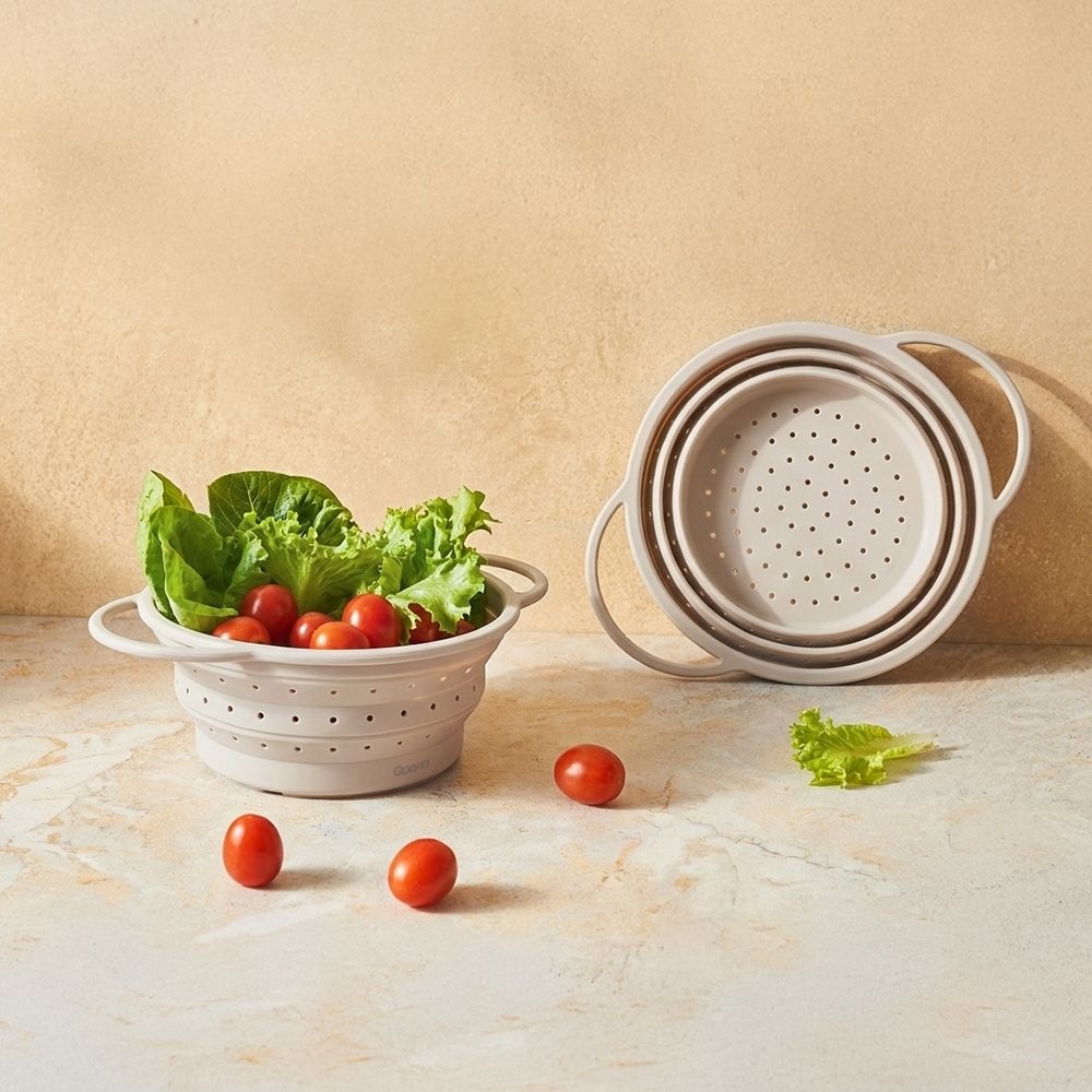 PN풍년 꾸노 폴딩 실리콘 채반 30cm