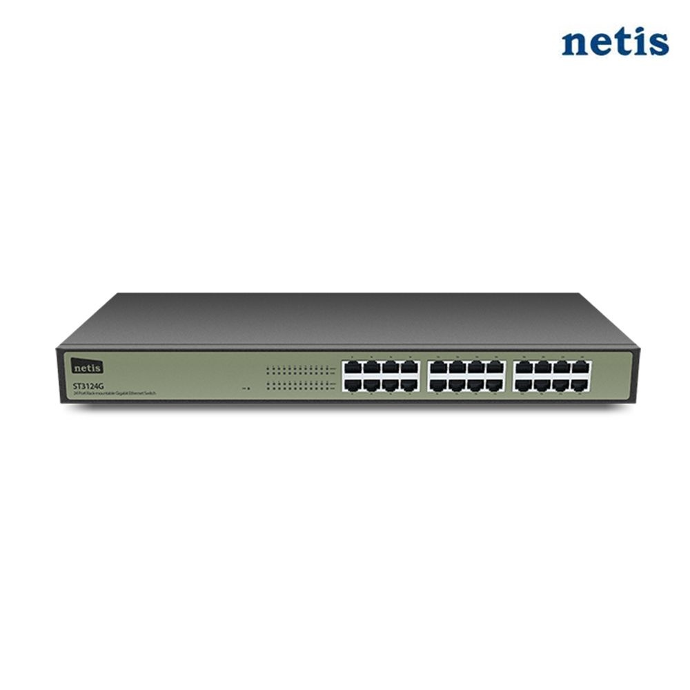 네티스코리아 네티스 netis ST3124G 스위치허브 24포트 GIGA