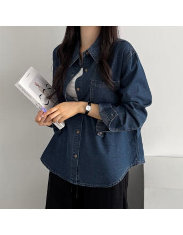 이버유 여성 청남방 폴로청남방 청난방 코디