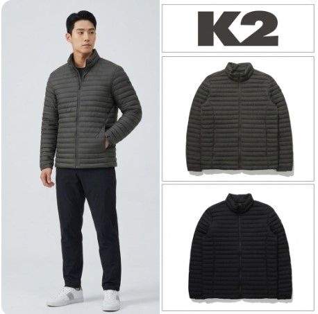 K2 조인성 착용 남성용 거위털 슬림다운 KMP24571