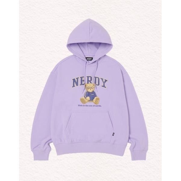 널디 NDY 엔디와이 클레버 네디 풀오버 후디 라이트 퍼플 PNES23KE0536 407921