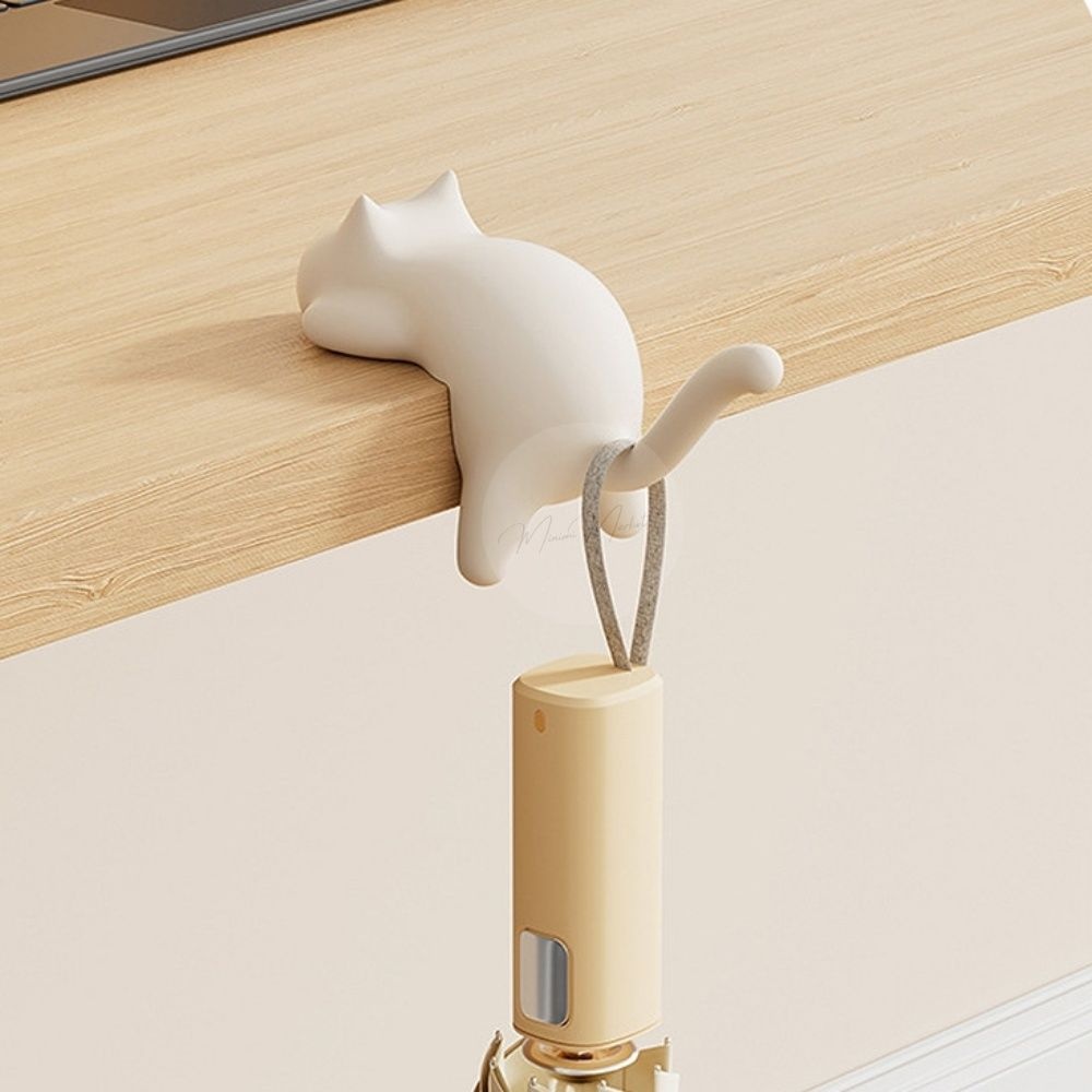 미니미도매협력사 미니미마켓 캣츠테일 다용도 가방걸이 행거 휴대용가방걸이 책상가방걸이 모자걸이