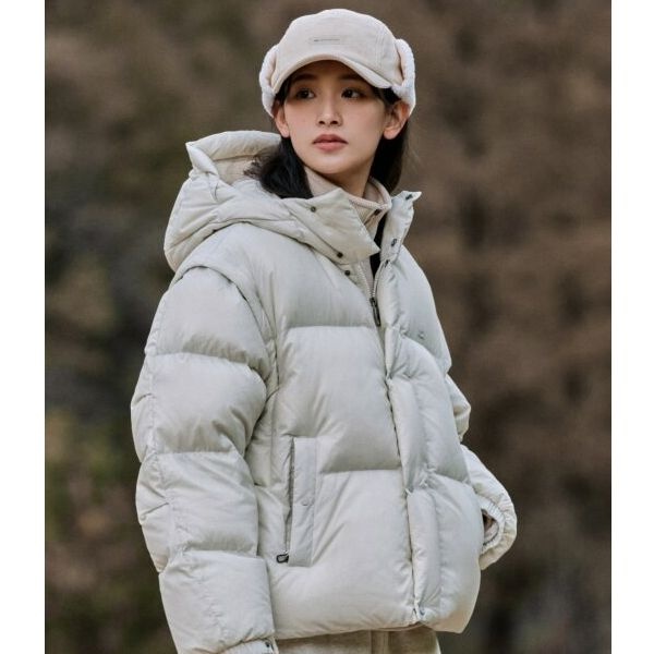 K2 [AK수원점] [K2] 골든 K95 베이글 FLEX HOODY 플렉스 후디  여성 숏패딩