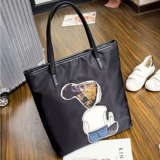 비니걸 숄더백 블랙 MST-71712 잡화