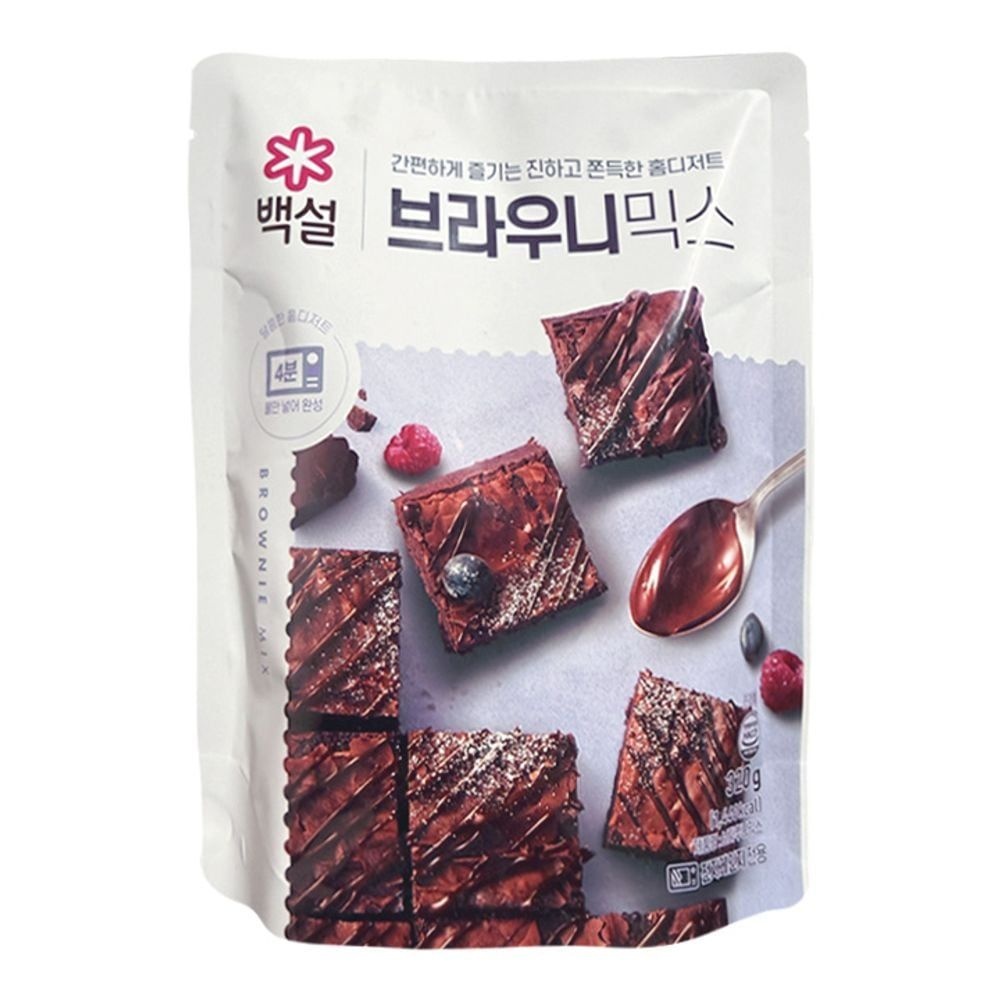 백설 쿠킹 브라우니믹스 320g