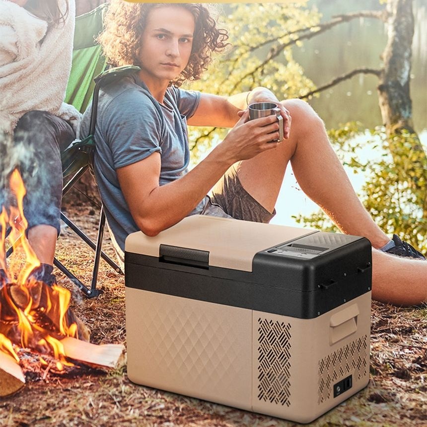 알피쿨 K25 Pro 차량용 캠핑용 미니 냉장고 냉동고