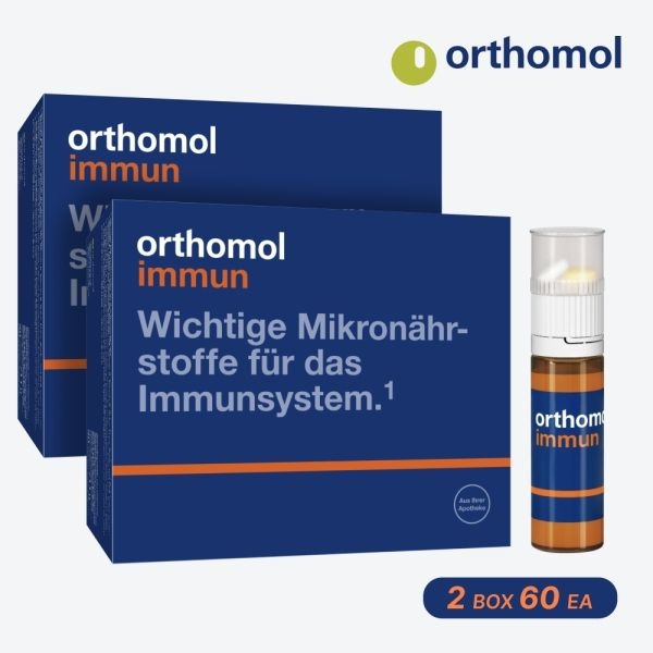 오쏘몰 이뮨 멀티비타민 30회분x2박스 (총60회분)