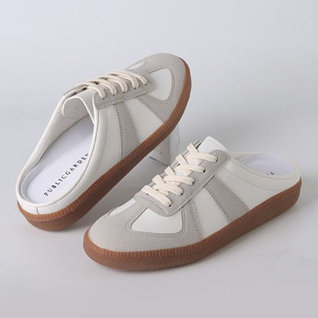 Jitae 협력사 다온샵 다운드 뮬 스니커즈