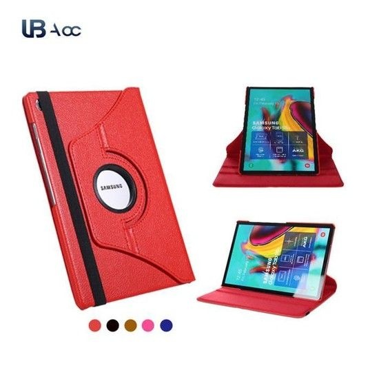 갤럭시탭S5내추럴e 10.5 360도 회전 스탠딩 가죽 케이스