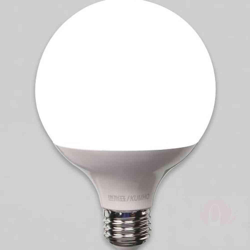 원포 볼구 LED 12W G95 숏타입 주광 KS 알전구 12WLED전구 12W전구