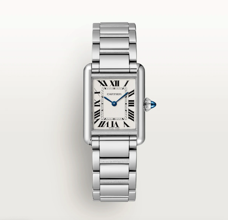 [관부가세포함] 까르띠에 탱크 머스트 스틸 워치 스몰 WSTA0051 WSTA0107