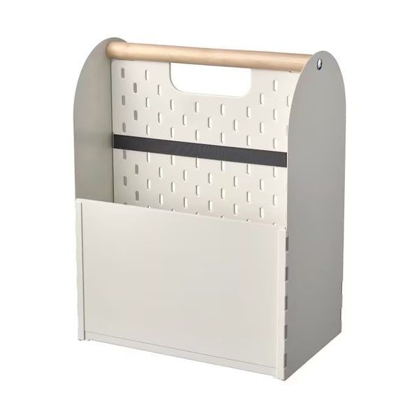 이케아 VATTENKAR 바텡카르 사무용품 정리대 33x21x43cm/페그보드/SKADIS/손잡이바구니/책상 409089