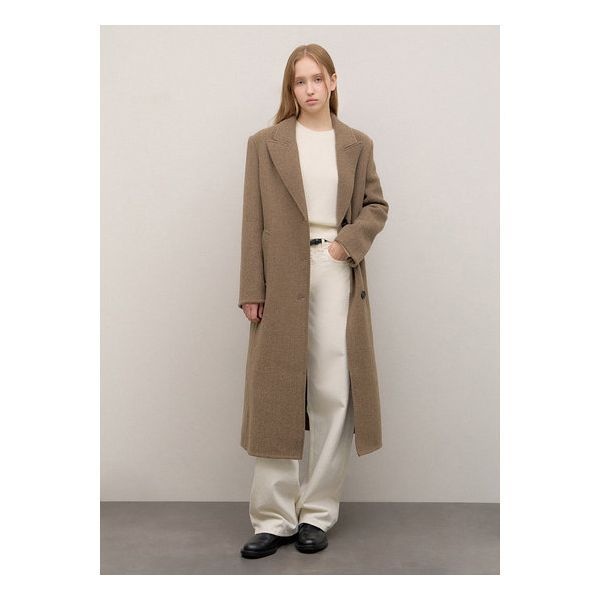 시스티나핸드메이드 쓰리 버튼 롱 코트-AWHCTO41160 728834