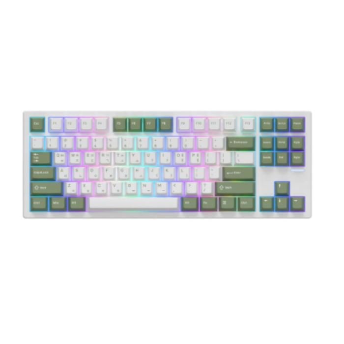 앱코 COX 무선 게이밍 키보드 페블축 실리콘 사운드 뎀퍼