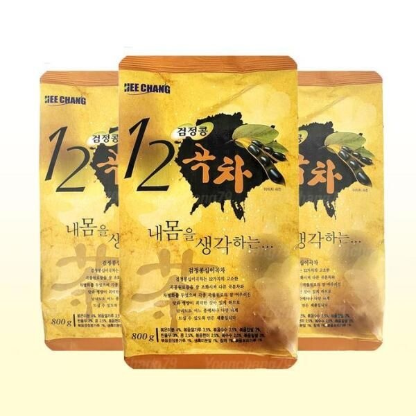 희창 [셀러허브 식품] 희창 검정콩 12곡차 800g x 3개/자판기용 율무차