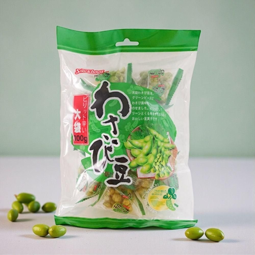 스낵하우스 그린피스 와사비 과자 x 5p 간편 간식 해외과자 수입 WSL14629723 웰니스라이프